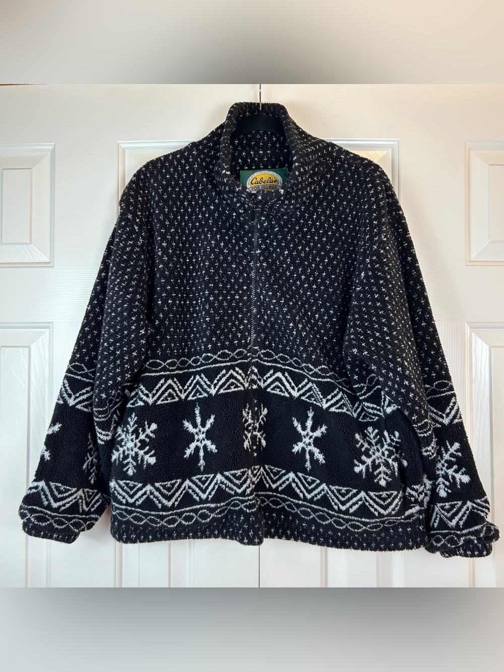 Vintage Cabelas Fleece Zip Up Jacket